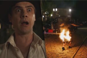 Zulma tenta incendiar escola e se põe fogo em ‘Êta Mundo Melhor’