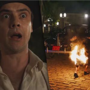 candinho (sérgio guizé) e zulma (heloisa périssé) pegando fogo em êta mundo melhor