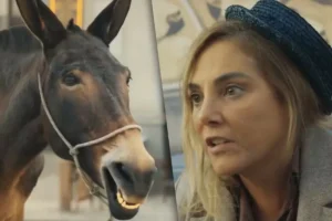 Zulma leva coice de Policarpo em ‘Êta Mundo Melhor’