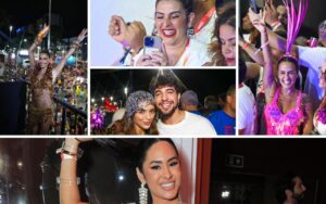 Deborah Secco, Isabelle Nogueira e mais famosos agitam camarotes em Salvador