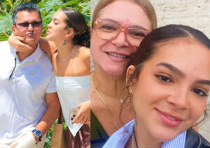 Pai de Mel Maia comparece à delegacia após morte de Débora Maia