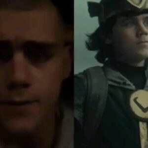 fotomontagem de jack veal e kid loki