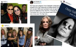 Famosos se despedem de Ozzy Osbourne com homenagens emocionantes
