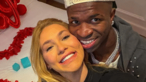 Virginia Fonseca nega rumores de crise com Vini Jr. após polêmicas nas redes: “Não teve nada de briga”