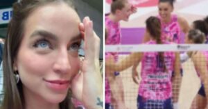 Pé quente, Bruna Unzueta assiste ao jogo de Gabi Guimarães após assumir namoro