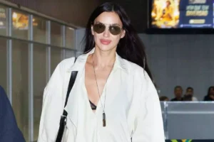 Carnaval: Irina Shayk, ex de Cristiano Ronaldo e Bradley Cooper, chega ao Rio