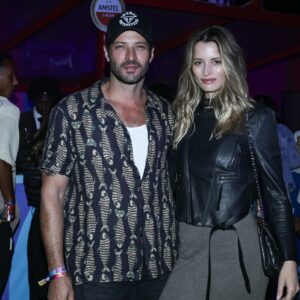 Leandro Lima e a esposa