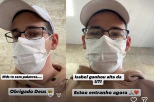 Marido de Isabel Veloso divulga boa notícia sobre a influenciadora: ‘Estou sem palavras’