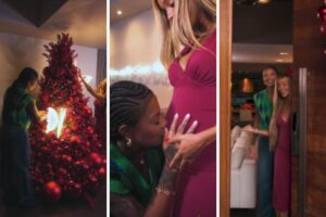 Ludmilla e Brunna Gonçalves entram em clima de Natal
