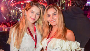 Filha e viúva de Leandro prestigiam navio de Leonardo