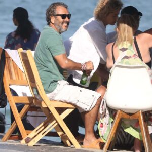 Marcos Palmeira e Gabriela Gastal - Foto: Dan Delmiro/AgNews