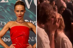 Mariana Ximenes flagrada aos beijos com novo namorado