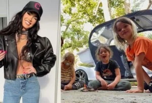 Megan Fox revelou a reação dos filhos à notícia do bebê