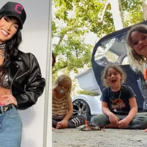 Megan Fox e os filhos