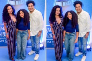 Micheli Machado faz a primeira aparição pública após perda da filha