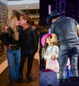 Dua Lipa curte noite jogando baralho em barzinho do Rio de Janeiro e atende fãs na porta do hotel; veja fotos