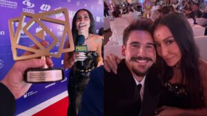 Nicolas Prattes faz declaração ao dedicar prêmio internacional a Sabrina Sato; veja o que disse