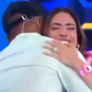 patricia abravanel emocionada com ganhador de prêmio de r$ 1 milhão