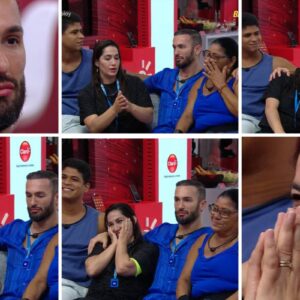 reações do recado do anjo de diego e danielle hypolito no bbb 25