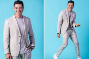 ‘Olha onde eu vim parar’, diz Rodrigo Faro no Dança dos Famosos