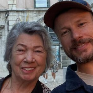 Rodrigo Hilbert com a mãe - Reprodução Instagram