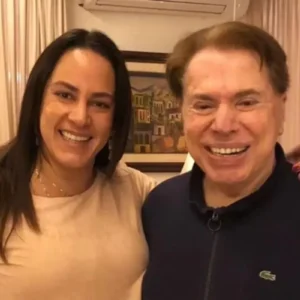Silvia Abravanel e Silvio Santos