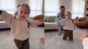 Virginia mostra os primeiros passos de José Leonardo