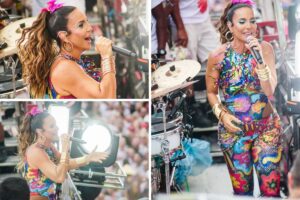 Ivete Sangalo causa tumulto no 3º dia de Carnaval em Salvador