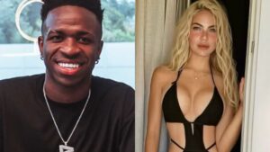 Ex-affair será vizinha de Vini Jr. em Madrid; jogador mantém silêncio