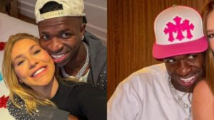 Vini Jr exibe foto inédita com Virginia em celebração ao 1º mês de namoro