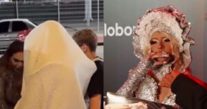 Irmã de Lexa se cobre com lençol ao deixar hotel e web não perdoa: ‘Jesus’