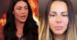 Namorada de Belo se explica após levar invertida de Viviane Araújo: ‘Fiquei até mal’