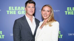 Scarlett Johansson Recalls ‘Weird’ Behavior on Her First Date with Colin Jost