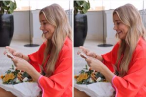 Ana Paula Siebert ganha presente de Marina Ruy Barbosa