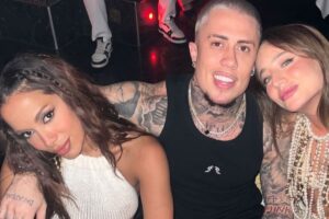 Anitta, MC Daniel e Bruna Griphao aproveitam noitada em Paris