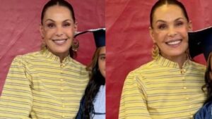 Carolina Ferraz celebra formatura da filha caçula e compartilha momento especial nas redes sociais