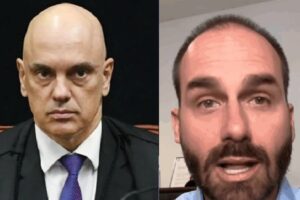 Eduardo Bolsonaro diz que Moraes ameaçou Motta de prisão para cassar seu mandato