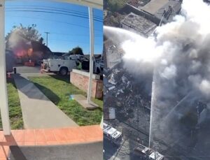 Explosão impressionante destrói casas e deixa no mínimo seis feridos; veja VÍDEO