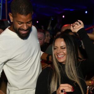 Viviane Araújo e Guilherme Militão