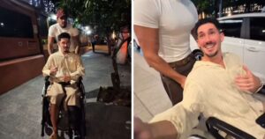 Vittor Fernando passeia pela 1ª vez após ser baleado: ‘Tem todo um trâmite’