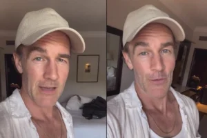 James Van Der Beek se desculpa com a família pela forma como souberam do câncer