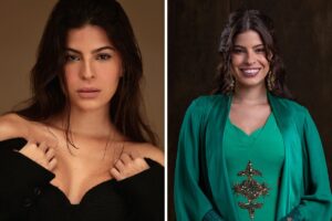 Vilã em A Rainha da Pérsia, Julia Prado celebra sucesso de Amirah