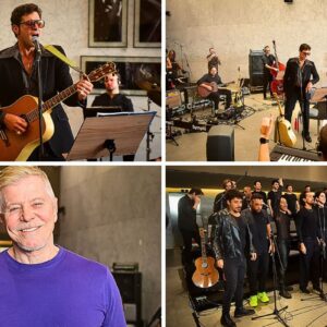 Elenco e orquestra do musical 'Elvis' se reúnem pela primeira vez