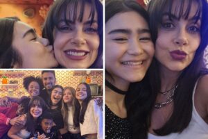 Lis Luciddi reencontra elenco de A Infância de Romeu e Julieta