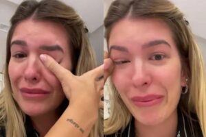 Fãs se preocupam com gravidez de Lore Improta; influencer se pronuncia