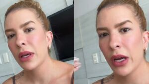 Lore Improta fala sobre se exercitar e sambar durante a gravidez: ‘Um alerta’