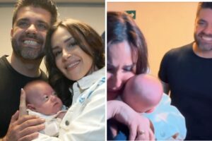 Bebê de Nadja Haddad recebe alta, após seis meses internado