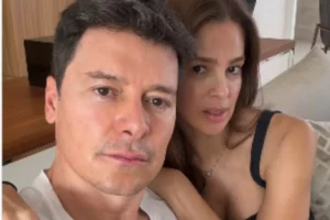 Rodrigo Faro e Vera Viel surgem em momento íntimo