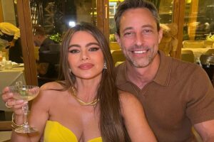 Sofia Vergara comemora aniversário com o novo namorado