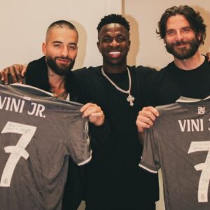 Maluma, Vini Jr e Bradley Cooper